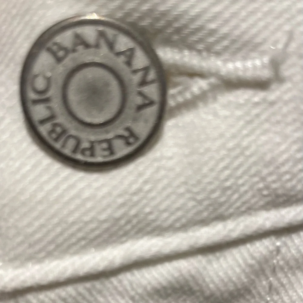 Banana Republic White Cropped Women's Jeans - Picture 4 of 7